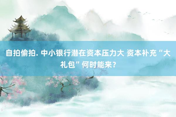 自拍偷拍. 中小银行潜在资本压力大 资本补充“大礼包”何时能来？